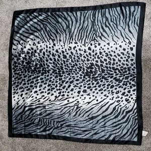 Leopard / zebra square scarf
